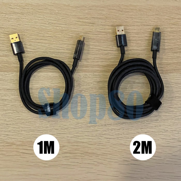 Baseus Explorer Auto Disconnect USB to Type C 100W Cable Kabel Charger