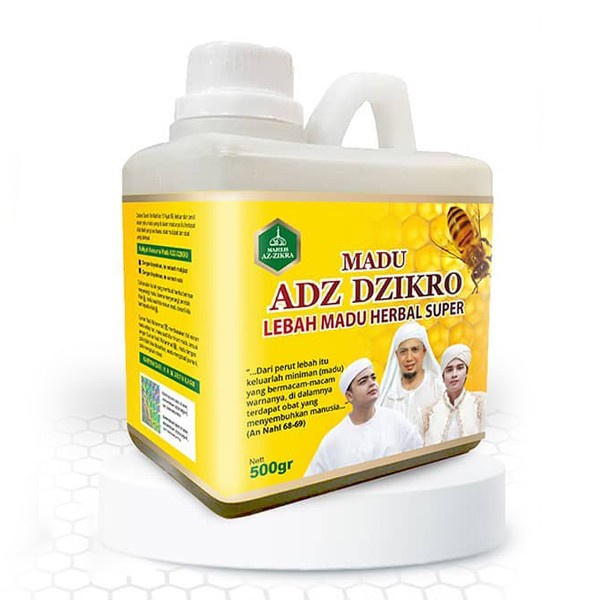 

Madu Adz Dzikro Herbal Super Hitam Pahit Asli Az Zikra Azzikra 500 gr