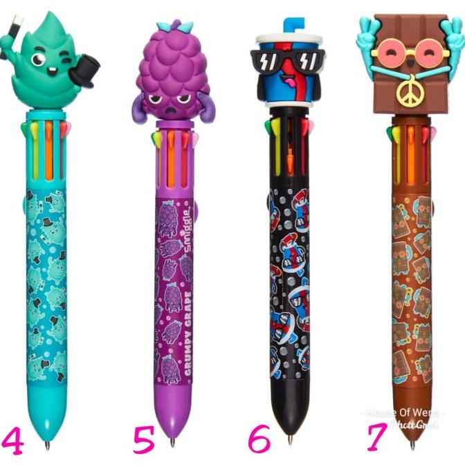 

Smiggle Lil Scent Rainbow Pen - Pulpen Warna Warni Smiggle Wangi Pengiriman Cepat