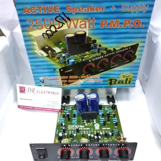 Terbaru Kit Power PSU Supply Active Speaker Aktif 2500 watt PMPO 2500w 2N3055 dre3 Ayo Beli