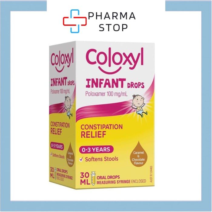 Coloxyl Infant Drops Pencahar Anak Anti Konstipasi Sulit Bab Laksatif