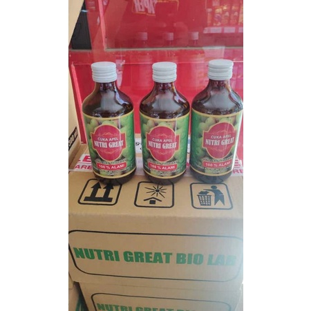 

Cuka Apel Nutri Great 300ml