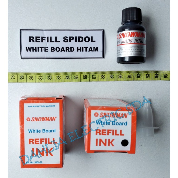

Refill Spidol White Board Hitam Best