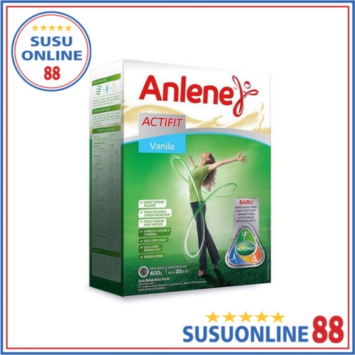 

ANLENE ACTIFIT VANILA 590 GRAM VANILLA SUSU