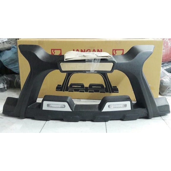 Tanduk Bumper X Depan Avanza Veloz Xenia Ertiga Sigra Rush Trd + Lampu Best