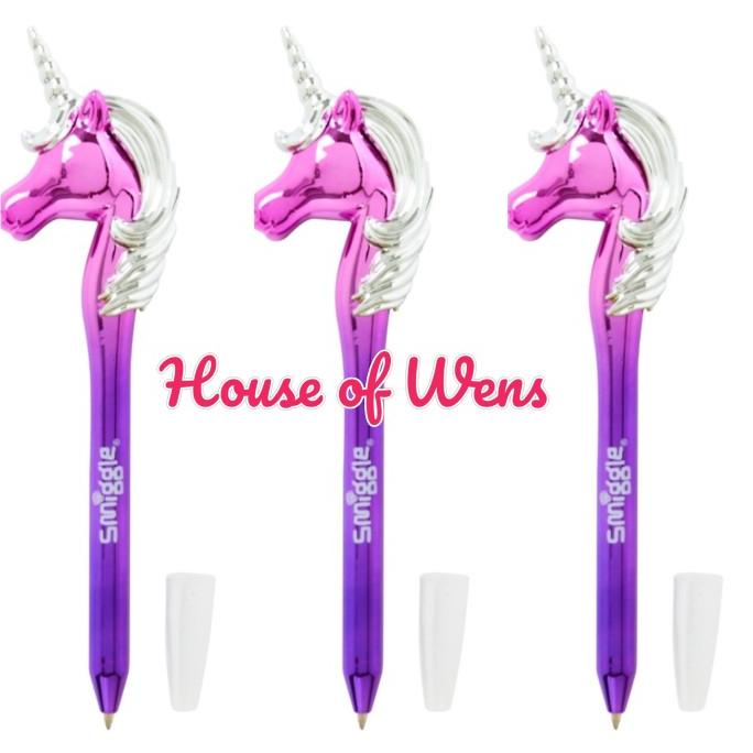 

Smiggle Glam Unicorn Pen Original - Pulpen Smiggle Original Stok Terbatas