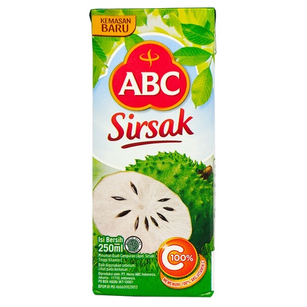 

Gratis Ongkir Jus Buah Kemasan Abc Juice 250 Ml