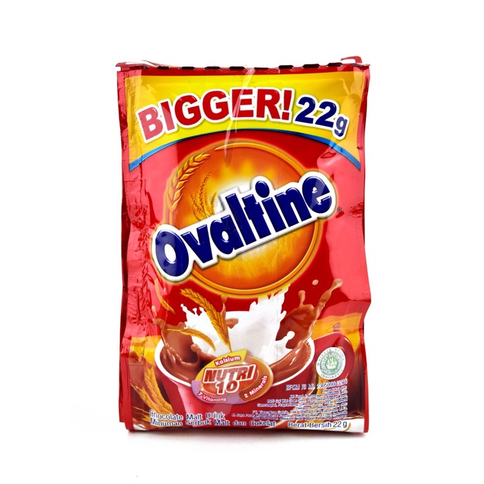 

Gratis Ongkir Susu Bubuk Ovaltine Coklat Choco Nutri 10 Isi 5 Sachet@ 22Gr