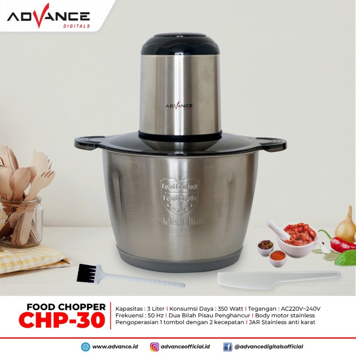food chopper advance chp30 chp 30 penggiling daging bumbu