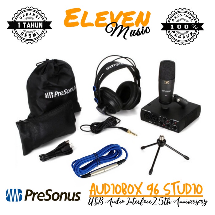 presonus audiobox 96 studio recording