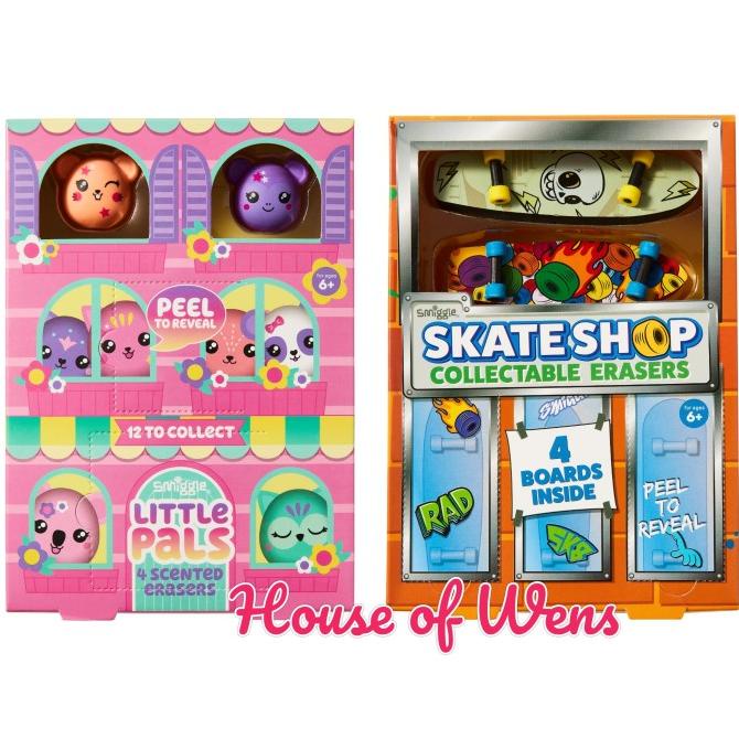 

Smiggle Surprise Reveal Eraser Pack Original - Penghapus Smiggle Limited Edition