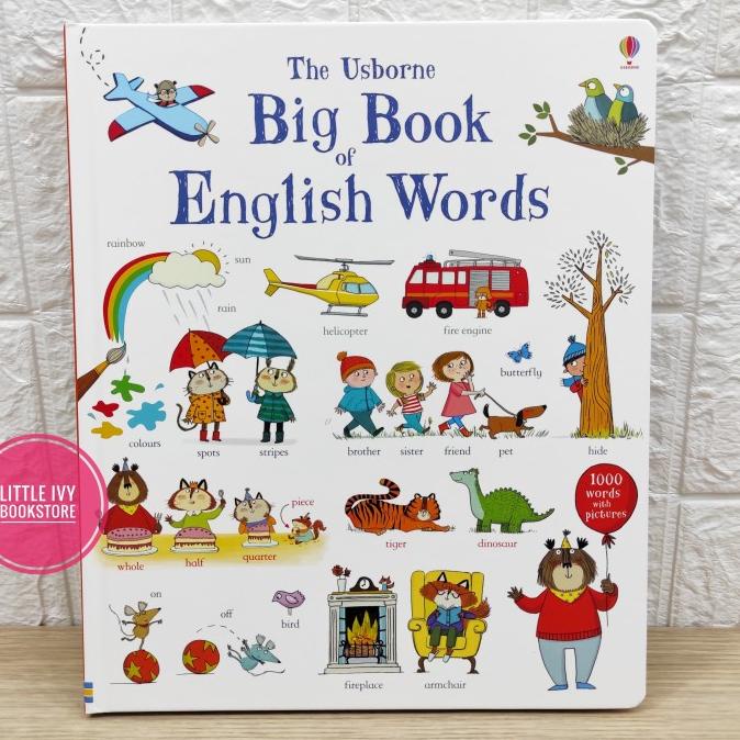 Usborne Big Book Of English Words.