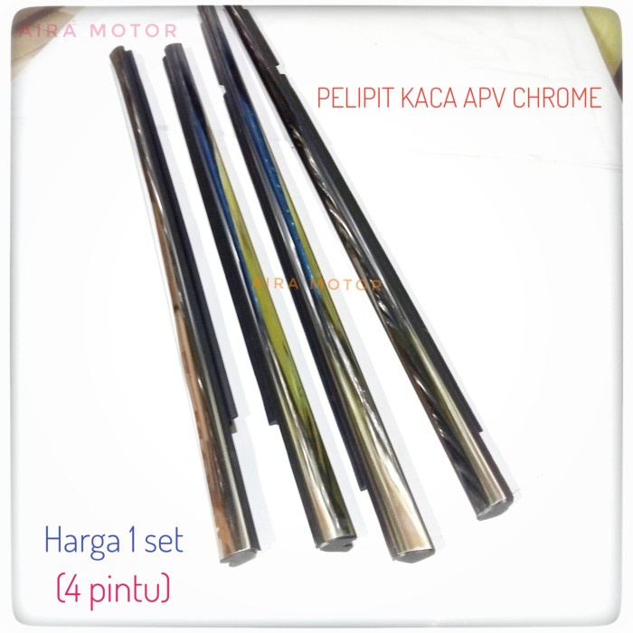 ✅Ready Pelipit Kaca Apv Chrome List Kaca Apv Chrome Pelipit Kaca Apv Original Berkualitas