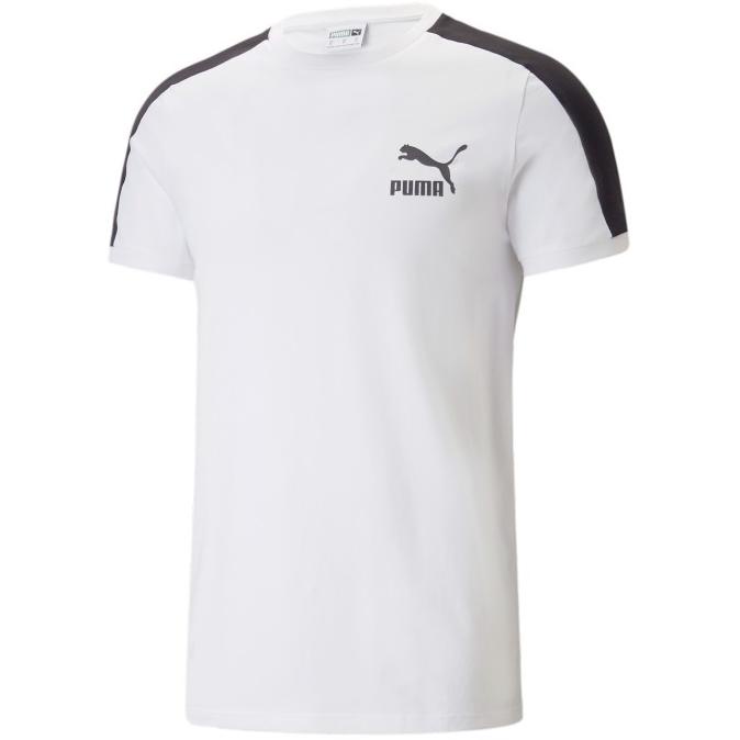 PUMA Kaus Pria T7 Iconic PUMA White