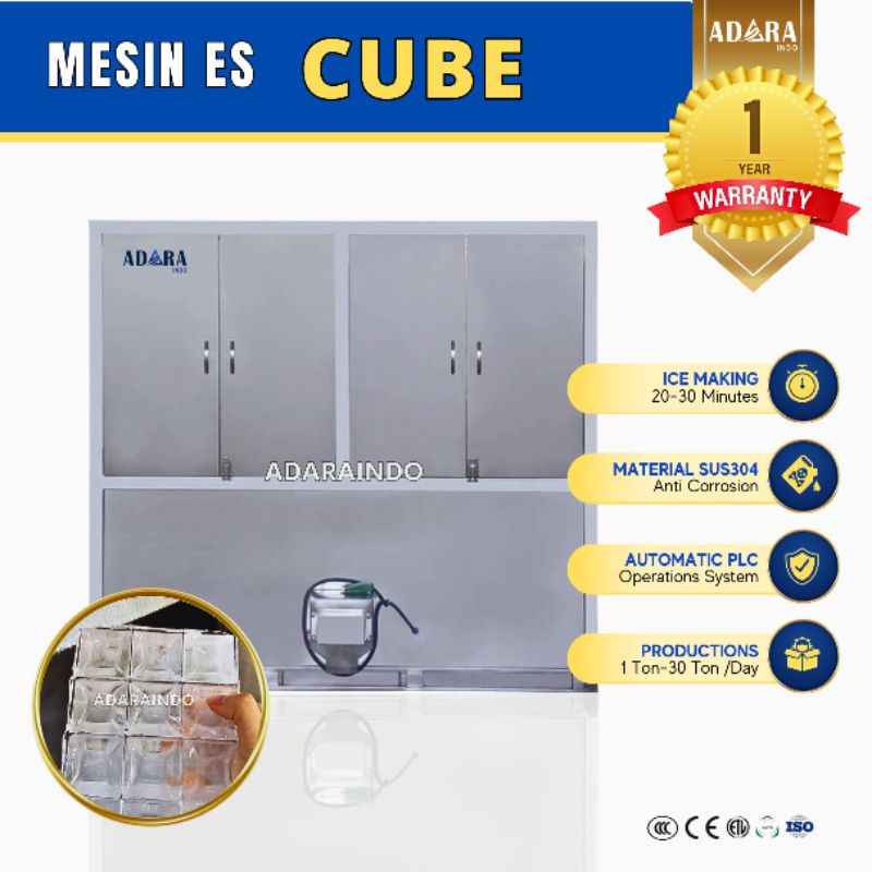 ADARAINDO - Mesin es cube 2 ton