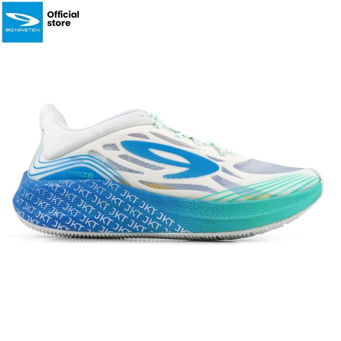 910 Nineten Haze Vision SE Jakarta Sepatu Lari - Putih/Biru