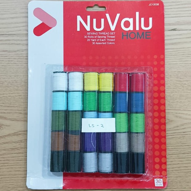 

Benang Jahit Set 30 ROLL Ekonomis Termurah / Benang Jahit Katun