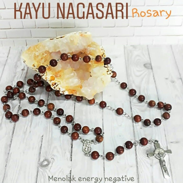 [Baru] Rosario Kayu Nagasari Terbatas