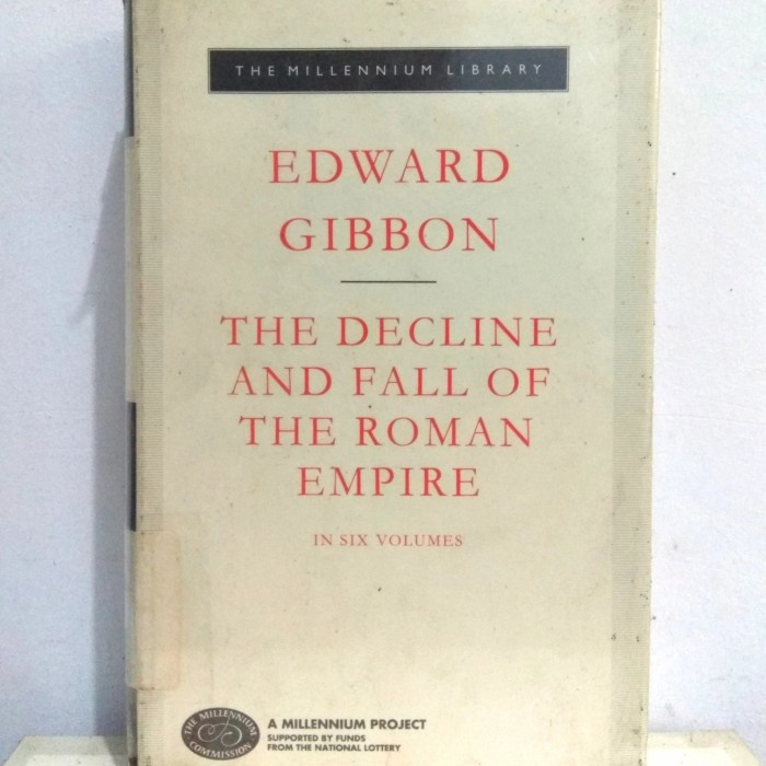 [COD] Novel Inggris: The Decline And Fall Roman Empire Vol.Vi/Edward Gibbon Terbatas