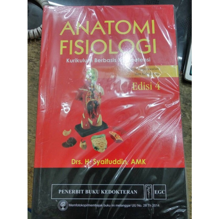 

Anatomi Fisiologi Kurikulum Berbasis Kompetensi Edisi 4