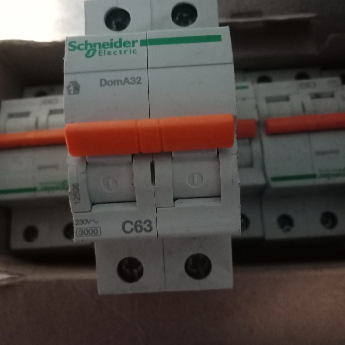 [New] Mcb Schneider 2 Pole 63A Terbatas
