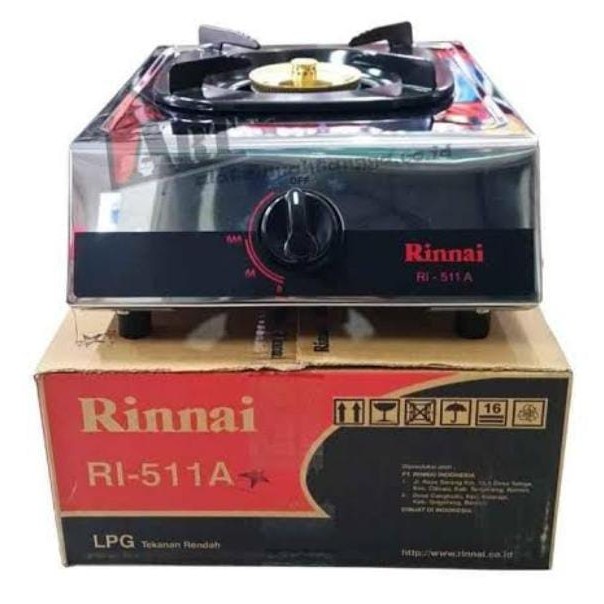[Ori] Kompor Rinnai 511A Tungku 1  Api Lilin Terbaru