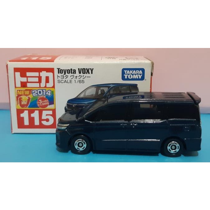 Tomica Takara Tomy 115 Toyota Voxy Biru