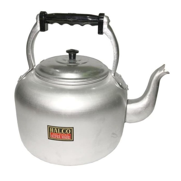 [Ori] Teko Air Alumunium Halco 28 Cm Kapasitas 12 Liter Air Terbaru