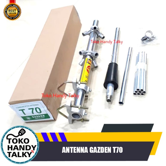 [Ori] Antenna Gazden T70 Uhf Antena Base Radio Rig Outdoor Rumah Gazden T70 Diskon