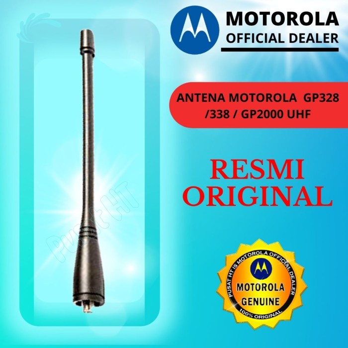 [Ori] Antena Ht Motorola Gp  328 338 2000 68 88  Uhf Pmae4016A Ori Resmi Limited