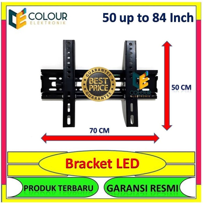 [Ori] Promo.. Promo.. Bracket Led Tv 50 Inch - 84 Inch  Bracket Kokoh Terbaru