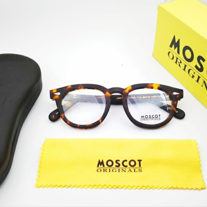 [Original] Moscot Lemtosh Tortoise Matte Frame Large Size Frame Only Terbatas
