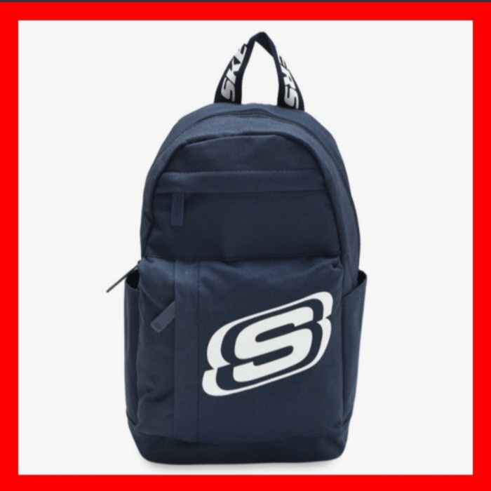 [Original] Skechers Kids Backpack Mini - Navy Terbaru