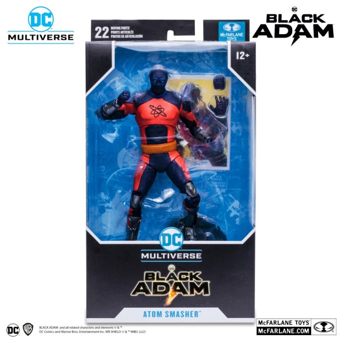 ✅Baru Mcfarlane Black Adam Atom Smasher Berkualitas