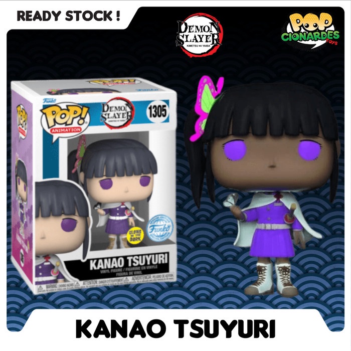 ✅Baru Funko Pop Animation - Demon Slayer - Kanao Tsuyuri Glow #1305 Limited
