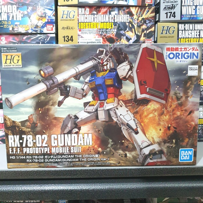 Hg Origin Rx-78-02 Gundam