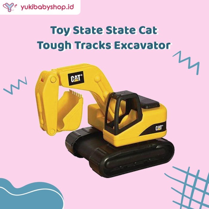 ✅COD Toy State Cat Tough Tracks Excavator Limited