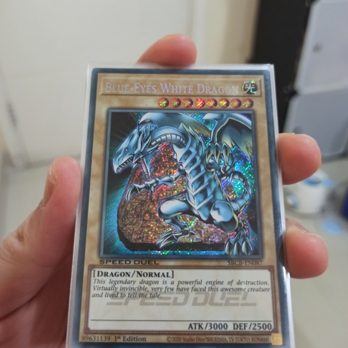 ✅COD Blue-Eyes White Dragon Sbcb Berkualitas
