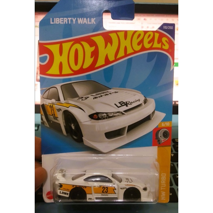 ✅COD Hotwheels Lb Super Silhouette Nissan Silvia S15 Putih Terbaru