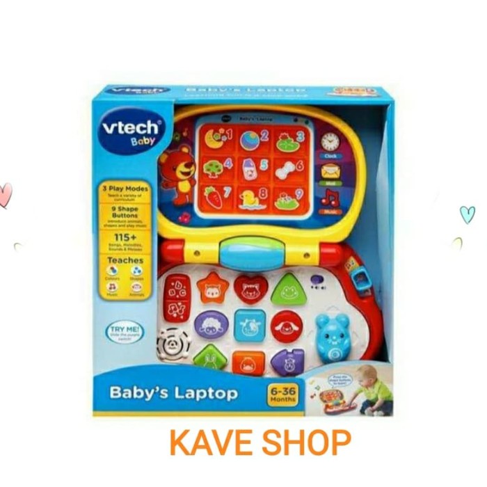 ✅New Vtech Baby'S Laptop Original Vtech Diskon