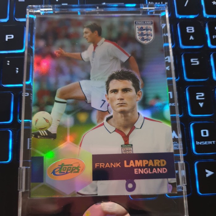 ✅COD Frank Lampard-England  Etopps 2004 England Refractor Limited Edition Limited