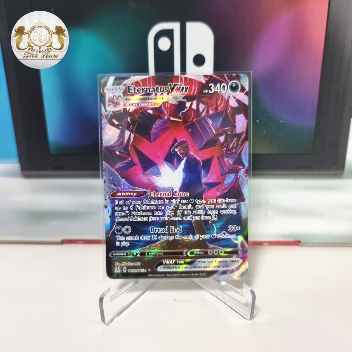 ✅COD Eternatus Vmax Tg22/Tg30 Lost Origin - Kartu Pokemon Tcg English Limited