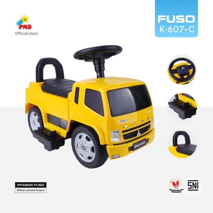 ✅New Mainan Mobil Aki Anak Tolocar Mitsubishi Fuso K 607C Pmb Terbaru