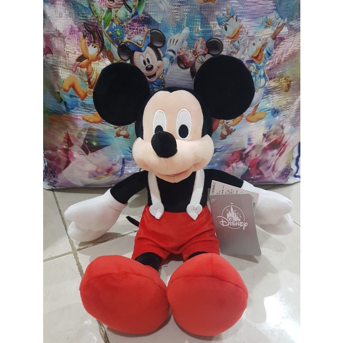 ✅New Boneka Disney Mickey / Minnie Asli Disney Jepang Limited