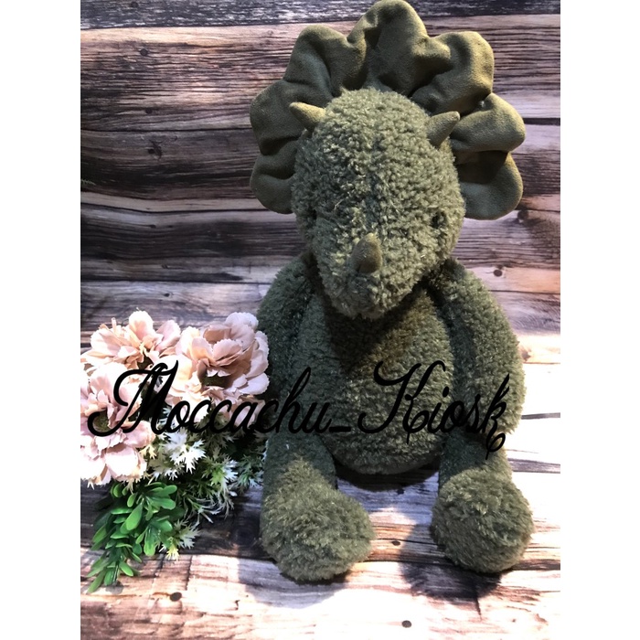 ✅New Jellycat Doll Allenby Dinosaur/ Boneka Dino Hijau Diskon
