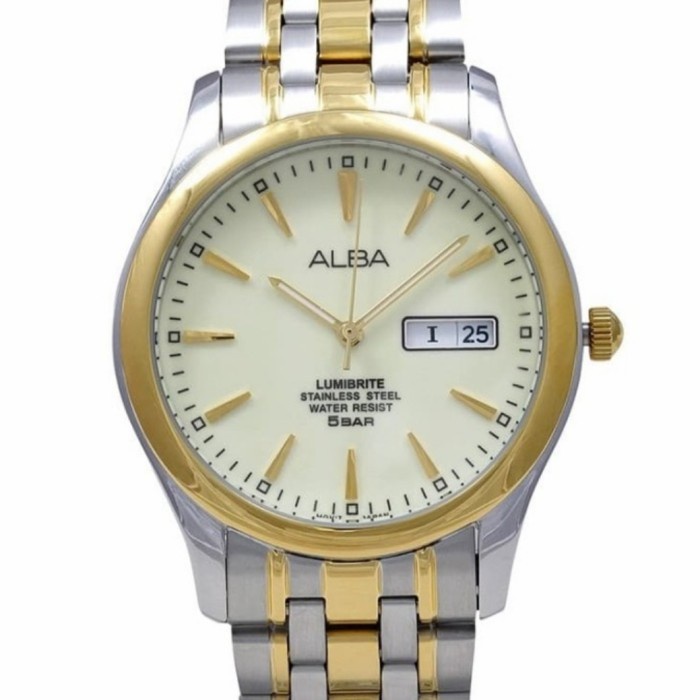 ✅New Ori Alba Pria Original Axnd50X1 Quartz Lumibrite Dial Axnd50 Limited