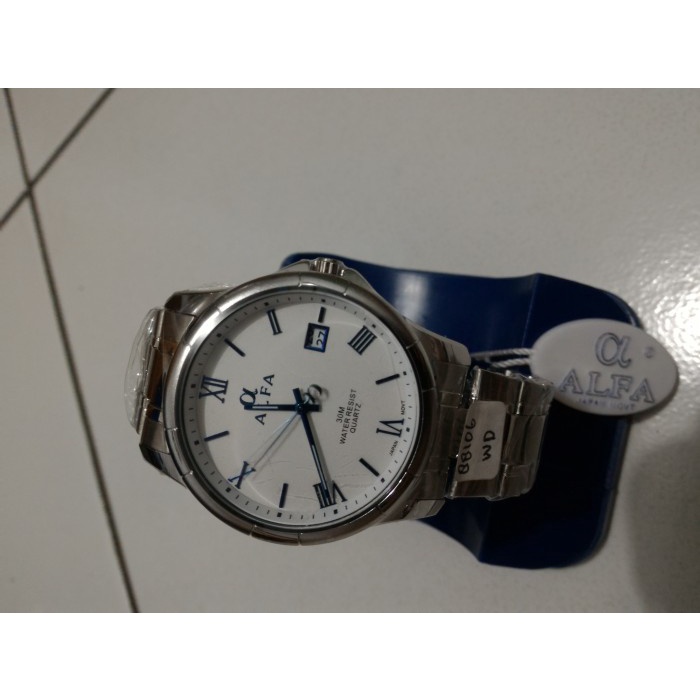 ✅New Ori Jam Tangan Pria Merk Alfa Original  Tanggal Diskon