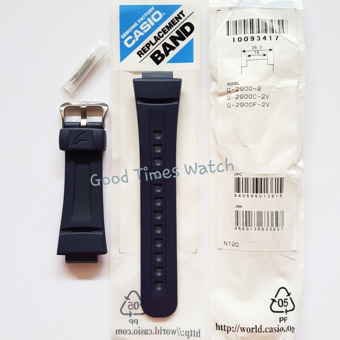 ✅New Ori Strap G-Shock G-2900F-2V / G-2900 / Casio Original Diskon