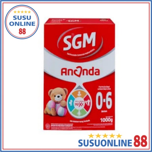 SGM ANANDA 1 (0-6 BULAN) 1000 GRAM 1 KG SUSU