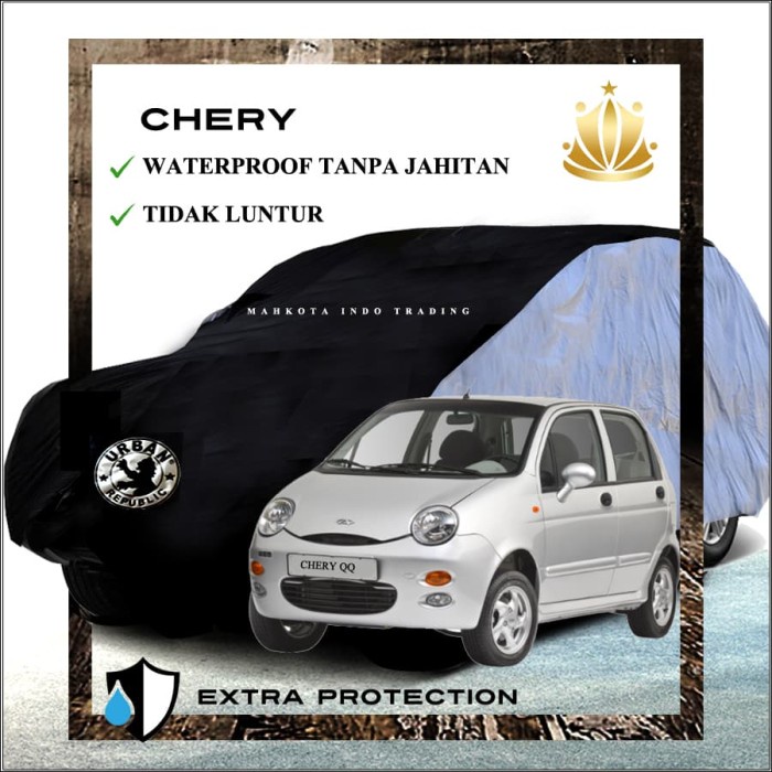 ✅Ready Urban Cover Mobil Chery Qq Full Waterproof / Sarung Mobil Chery Qq Limited